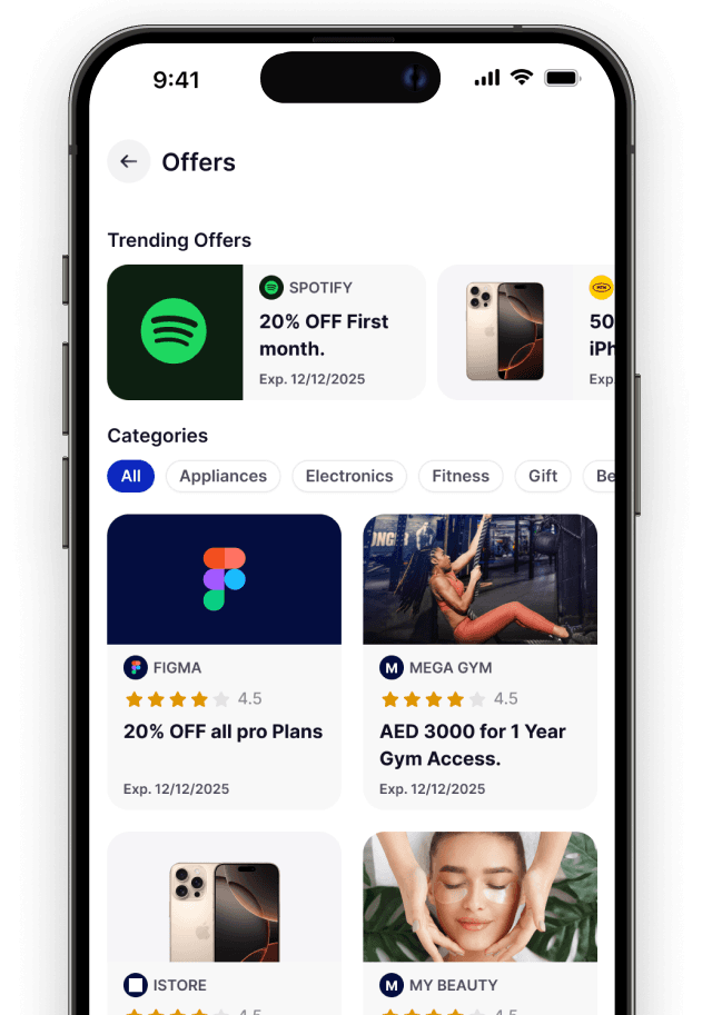 Redeem member-only deals and discounts